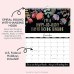 2024 Wall Calendar for Tired-Ass Women, Funny Monthly Calendar with Hook, Handmade Home Office Hanging Calendar, White Elephant Gag Gift for Women