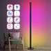 Graffiti Intelligent WiFiLED Floor Lamp RGB Atmosphere Lamp Wall Corner Lamp Disassembly and Assembly Mesh Red Light