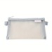 Simple Transparent Mesh Pencil Case Storage Student Pencil Bag Large Capacity Pouches Stationery Cosmetic Bags