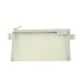 Simple Transparent Mesh Pencil Case Storage Student Pencil Bag Large Capacity Pouches Stationery Cosmetic Bags