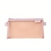 Simple Transparent Mesh Pencil Case Storage Student Pencil Bag Large Capacity Pouches Stationery Cosmetic Bags