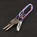 Capsule Mini Knife, Multifunctional EDC Tools, Keychain Portable Pocket Knife, Chain Decor For Outdoor, Survival, Open Cans, Peel, Fruits And Great Gifts For Family And Friends