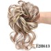 factory wholesale foreign trade synthetic wig bun hair ring messy hair ring elastic ball head comfortable daily