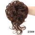 factory wholesale foreign trade synthetic wig bun hair ring messy hair ring elastic ball head comfortable daily