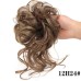 factory wholesale foreign trade synthetic wig bun hair ring messy hair ring elastic ball head comfortable daily