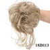 factory wholesale foreign trade synthetic wig bun hair ring messy hair ring elastic ball head comfortable daily