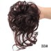 factory wholesale foreign trade synthetic wig bun hair ring messy hair ring elastic ball head comfortable daily