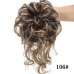 factory wholesale foreign trade synthetic wig bun hair ring messy hair ring elastic ball head comfortable daily