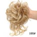 factory wholesale foreign trade synthetic wig bun hair ring messy hair ring elastic ball head comfortable daily