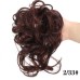 factory wholesale foreign trade synthetic wig bun hair ring messy hair ring elastic ball head comfortable daily