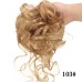 factory wholesale foreign trade synthetic wig bun hair ring messy hair ring elastic ball head comfortable daily