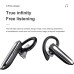 YYK525 Wireless Bluetooth-compatible Earphone Handsfree Business Headset Mini Earbuds Built-in Mic for Car Driving