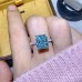 Ring Party Classic 1 2 3 Rhinestone Precious Cute Stylish 1PC Moissanite