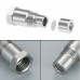 2pc M18x1.5 Oxygen Sensor Thread Adapter304 Stainless Steel Universal Thread Adapter