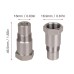 2pc M18x1.5 Oxygen Sensor Thread Adapter304 Stainless Steel Universal Thread Adapter