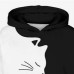 Unisex Boys Girls' 3D Animal Cat Hoodie Long Sleeve 3D Print Spring Fall Active Sports Fashion Polyester Kids 3-13 Years Outdoor Daily Indoor Regular Fit