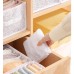 Pants Storage Box, Foldable Clothing Organizer, Wardrobe Clothes Finishing Box, Jeans Divided Sorting Box, Drawer Clothes Storage Box