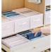 Pants Storage Box, Foldable Clothing Organizer, Wardrobe Clothes Finishing Box, Jeans Divided Sorting Box, Drawer Clothes Storage Box