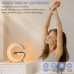 Multifunctional Bluetooth Speaker Colorful Atmosphere Light Wireless Charging and Clock All-in-one Machine