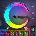 Multifunctional Bluetooth Speaker Colorful Atmosphere Light Wireless Charging and Clock All-in-one Machine