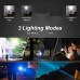 Super Bright ABS Strong Light Focusing Led Flashlight Outdoor Portable Home Built-in Battery Rechargeable Multi-function Torch