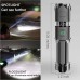 Super Bright ABS Strong Light Focusing Led Flashlight Outdoor Portable Home Built-in Battery Rechargeable Multi-function Torch