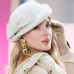 Elegant Fashion 100% Wool Hats with Smooth / Solid 1pc Party / Evening / Casual Headpiece Christmas/ Special Occasion / Office & Career / Graduation / Congratulations / Anniversary / Back To School /