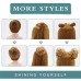 Messy Hair Bun Hair Wavy Curly Scrunchies Ponytail Extension Synthetic Extension Chignon for Women Updo Daily 1PCS