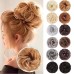 Messy Hair Bun Hair Wavy Curly Scrunchies Ponytail Extension Synthetic Extension Chignon for Women Updo Daily 1PCS