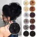 Messy Hair Bun Hair Wavy Curly Scrunchies Ponytail Extension Synthetic Extension Chignon for Women Updo Daily 1PCS