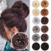 Messy Hair Bun Hair Wavy Curly Scrunchies Ponytail Extension Synthetic Extension Chignon for Women Updo Daily 1PCS