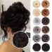 Messy Hair Bun Hair Wavy Curly Scrunchies Ponytail Extension Synthetic Extension Chignon for Women Updo Daily 1PCS