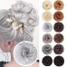 Messy Hair Bun Hair Wavy Curly Scrunchies Ponytail Extension Synthetic Extension Chignon for Women Updo Daily 1PCS