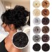 Messy Hair Bun Hair Wavy Curly Scrunchies Ponytail Extension Synthetic Extension Chignon for Women Updo Daily 1PCS