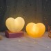 1pc Love Heart Small Night Light Desktop Decorative Ornaments Lamp 3*LR1130 Batteries Powered