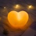 1pc Love Heart Small Night Light Desktop Decorative Ornaments Lamp 3*LR1130 Batteries Powered