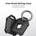 Armor Protective Case For Airtags Key Finder Cover With KeychainAnti-Lost Locator Tracker Cover For Apple Airtags