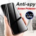 3 pcs Screen Protector For Apple iPhone 15 Pro Max Plus iPhone 14 13 12 11 Pro Max Mini X XR XS Max 8 7 Plus Tempered Glass Privacy Anti-Spy 9H Hardness Anti-Fingerprint Explosion Proof 3D Touch