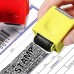 1pc Roller Identity Theft Protection Stamp For ID Privacy Confidential Data Guard Rolling Stamps Reusable isfang