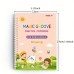 4 Books + 1 Pen + 5/10 Refills + 1 Pen Grip, Children's Copybook,Kids Practice Book, Magic Word Book,Early Education Workbook For Children Christmas, Thanksgiving Day Gift