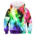 Kids Boys Hoodie Long Sleeve 3D Print Gradient Pocket Green Blue Purple Children Tops Fall Spring Active Fashion Daily Daily Indoor Outdoor Regular Fit 3-13 Years / Sports