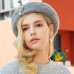 Hats Wool Acrylic Beret Hat Floppy Hat Casual Daily Wear Classic Style Casual With Pure Color Trim Headpiece Headwear