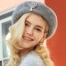 Hats Wool Acrylic Beret Hat Floppy Hat Casual Daily Wear Classic Style Casual With Pure Color Trim Headpiece Headwear