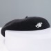 Hats 100% Wool Beret Hat Floppy Hat Casual Daily Wear Cute Casual With Pearls Crystals Headpiece Headwear