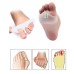 1 Pair Women's High Heel Shoes Forefoot Pads - Silicone Gel Insole For Blister & Pain Relief - Honeycomb Fabric For Comfort