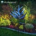 Harlow Wind Spinner Rotator, Garden Wind Spinner, 3D Kinetic Wind Rotating Windmill, Blue Lotus Wind Spinner, Reflective Wind Spinner Ro-tator, Dynamic Wind Spinner, Lotus Windmill for Yard