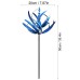 Harlow Wind Spinner Rotator, Garden Wind Spinner, 3D Kinetic Wind Rotating Windmill, Blue Lotus Wind Spinner, Reflective Wind Spinner Ro-tator, Dynamic Wind Spinner, Lotus Windmill for Yard