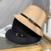 Hats Headwear Polyester Bowler / Cloche Hat Bucket Hat Fedora Hat Casual Holiday Elegant Vintage With Pure Color Splicing Headpiece Headwear