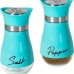 2pcs Refillable Salt & Pepper Shakers Set - Stainless Steel Lid Container for Home, Restaurant, and Picnic - 3.4oz Kitchen Accessories