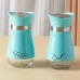 2pcs Refillable Salt & Pepper Shakers Set - Stainless Steel Lid Container for Home, Restaurant, and Picnic - 3.4oz Kitchen Accessories